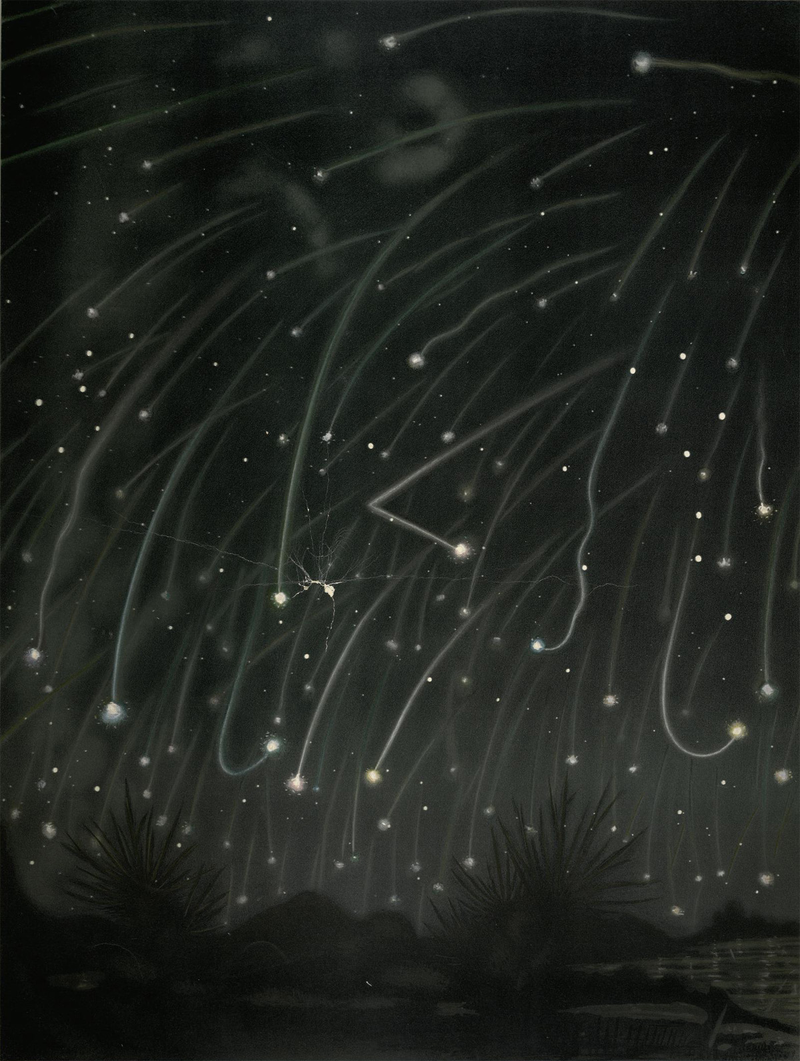 Illustration for article titled Stunning Depictions of Ancient Comets That Scared the Hell Out of Humans